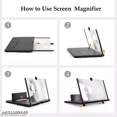 3D HD Mobile Phone Screen Magnifier