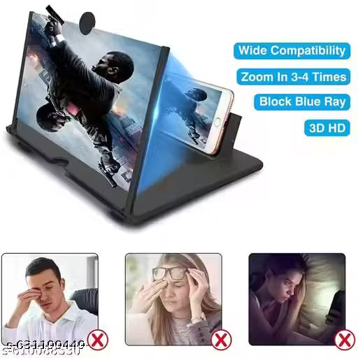 3D HD Mobile Phone Screen Magnifier